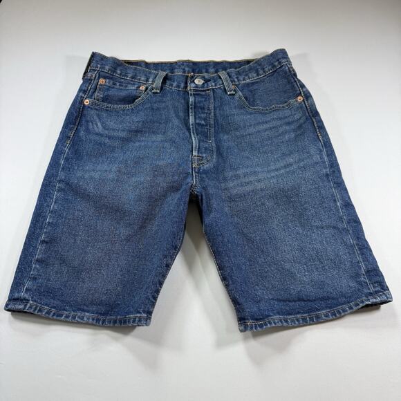 Levi's Other - Levis 501 Regular Fit Workwear Classic 9” Inseam Jorts Shorts - Blue Mns 32